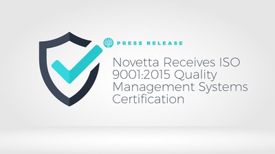 Novetta achieves ISO 9001:2015 Certification