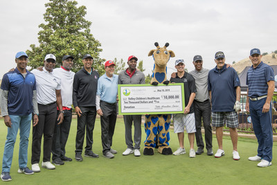 Mike Haynes,  Eric Dickerson,  Gary Payton, James Lofton, Pat Hill, Jerry Rice, George, Rob Goslin,  Marcus Allen, Rollie Fingers and  Robb Nen pictured at the 2nd Annual Table Mountain Casino Celebrity Invitational, held at Eagle Springs Golf & Country Club and benefitting Valley Children's Healthcare.