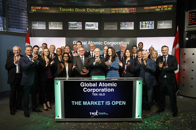 Global Atomic Corporation Opens the Market (CNW Group/TMX Group Limited)