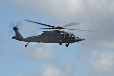 The HH-60W Combat Rescue Helicopter takes flight for the first time on May 17, 2019, at Sikorsky&rsquo;s West Palm Beach site in Florida. Photo courtesy Sikorsky, a Lockheed Martin company.