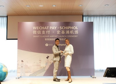 WeChat Pay and Amsterdam Airport Schiphol jointly launched Europe's first flagship WeChat Pay Smart Airport 