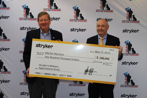 Stryker Honors Veterans with Largest Single Donation of Five Service Dogs to K9s For Warriors