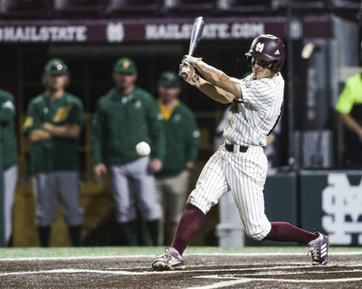 Mississippi State outfielder Jake Mangum, who became the all-time Southeastern Conference hits leader earlier this year, won the fan voting portion of the 2019 C Spire Ferriss Trophy, which annually honors the top college baseball player in Mississippi - photo courtesy of Mississippi State Athletics Department