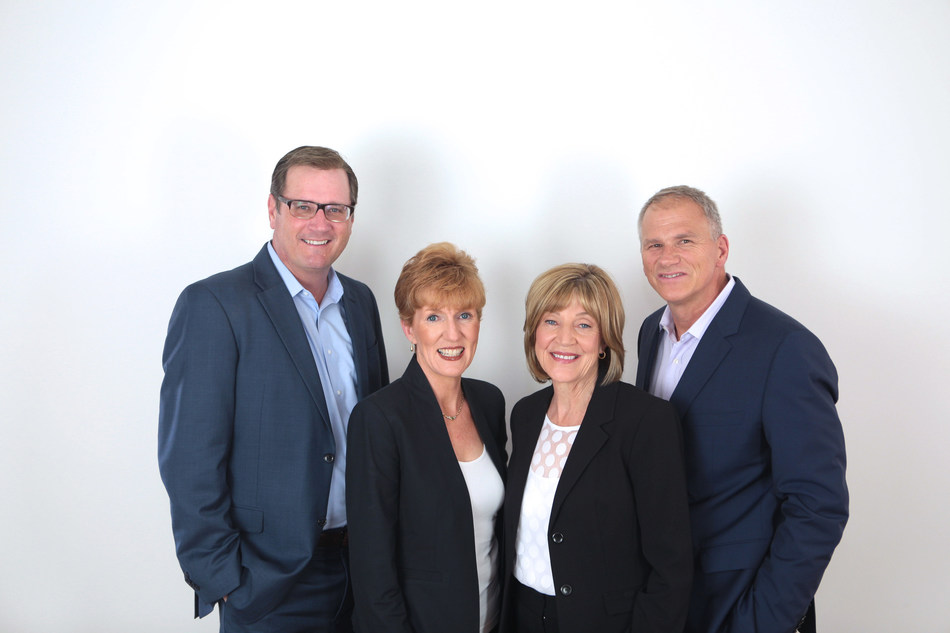 Leading Edge Real Estate Ownership Group; left to right, Steve Chuha, Linda O'Koniewski, Eileen Hamblin, Paul Mydelski