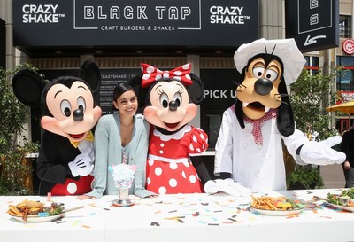 International Burger Joint Black Tap Celebrates Grand Opening At The Downtown Disney® District At Disneyland Resort With Actress Vanessa Hudgens