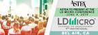 Astea to Present at the LD Micro Conference June 4, 2019