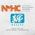 JMG Realty Named to National Multifamily Housing Council Top 50 Apartment Managers List for 2019