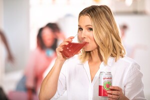 Spindrift® Sparkling Water And Kristen Bell Return With New Summer Campaign That Asks "Have You Ever Seen A Clear Raspberry?"