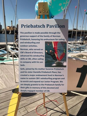 Major Gift to Enhance Community Boating Youth Sailing Programs on Charles River Major Gift to Enhance Community Boating Youth Sailing Programs on Charles River