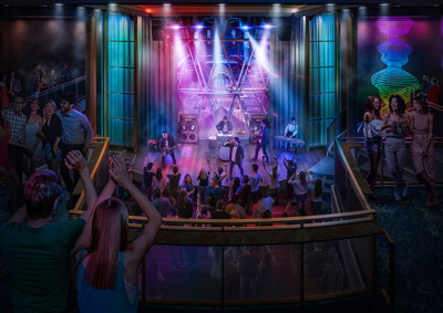 Live music venue Music Hall will make its Oasis Class debut on board Royal Caribbean’s amplified Oasis of the Seas. A roster of live cover bands, an expansive dance floor, pool tables and lounge seating across two levels give vacationers ample room to end the night on a high note at a place where every seat is the best seat in the house.