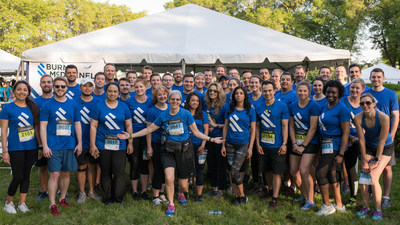 Known for its dynamic company culture, Burns & McDonnell has also been recognized as one of Fortune’s 100 Best Companies to Work For and Daily Herald’s Best Places to Work in Illinois. Here, a group of employee-owners gather for the J.P. Morgan Corporate Challenge, benefiting Chicago Cares.