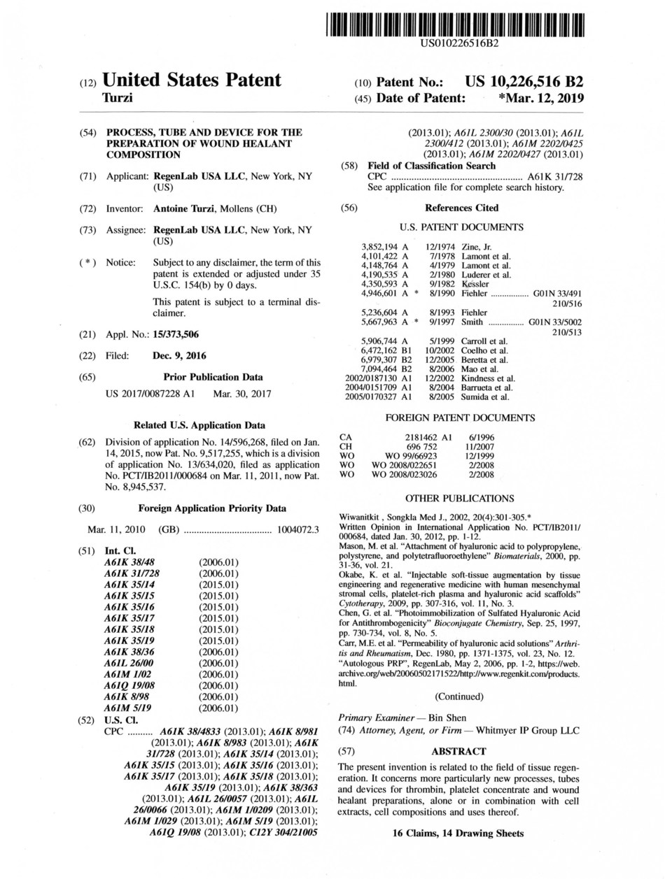 us patent assignment document