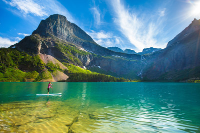 Soak in the rays of summer from Montana's crystal-clear waters. (Photo Courtesy: Visit Montana)