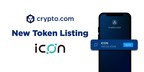 Crypto.com Lists ICON's ICX Token