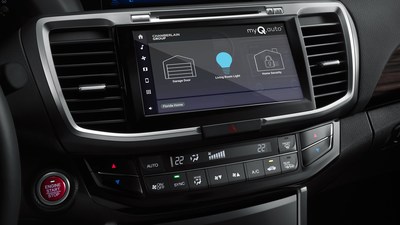 myQ Auto is an infotainment-based solution that connects the vehicle to the cloud to give drivers new levels of information and control over the home’s most important and largest access point – the garage.