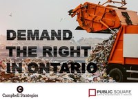 Demand The Right in Ontario (CNW Group/Demand the Right Coalition of Ontario Municipalities)
