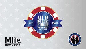 MGM Resorts' M life Rewards Hosts 'All In For Service' Poker Tournament July 13 &amp; 14