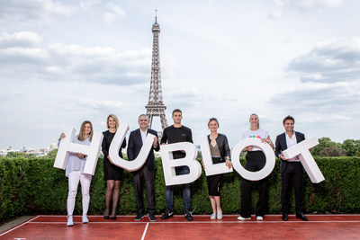 파리에 모인 위블로의 테니스 챔피언 가족