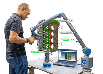 FARO CAM2 2019 ofrece la mejor experiencia integrada de hardware FARO y garantiza que cualquier operador pueda realizar sus tareas de medición de forma rápida y sencilla.