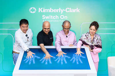 Kimberly-Clark switched on one of Singapore’s largest solar energy installations at its manufacturing facility in Tuas, which produces Huggies diapers and Huggies baby wipes. The 7,730 photovoltaic panels mounted on its roof will generate 3.5 Gigawatt hours of clean energy.