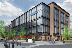 Construction Begins On New Woodward Medical/Law Office Building In The District Detroit
