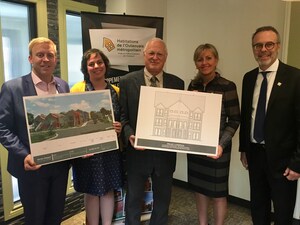 Lancement des travaux de construction de 75 logements abordables à Gatineau