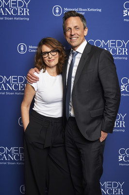 Tina Fey and Seth Meyers performed together at the Comedy vs Cancer event on Tuesday, May 14, 2019 in New York City. Comedy vs Cancer supports the most promising and cutting-edge blood cancer research at Memorial Sloan Kettering Cancer Center.