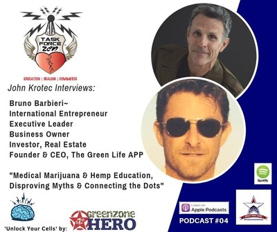GreenZone Hero and The Green Life App Connect the Patriotic Marketplace with the Cannabis Industry (Straight Outta Combat Audio Medicine with GreenZone Hero)