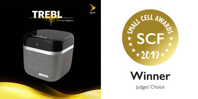 Sprint TREBL wins the Small Cell Forum Judges Choice Award.