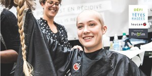 More than 500 people are taking on the Leucan Shaved Head Challenge today