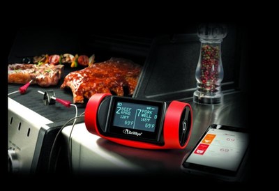 Become a BBQ Master with GrillEye®, the best BBQ thermometer in the world. (PRNewsfoto/GrillEye®)