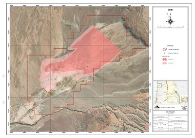 Turi Project - 3 Drill Locations (CNW Group/Lithium Chile Inc.)