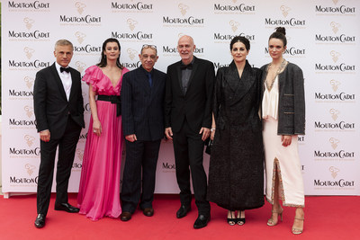 Christoph Waltz, Aurelie Dupont, Bruno Delbonnel, Guillaume Laurant, Amira Casar, Stacy Martin@MCWB 2019