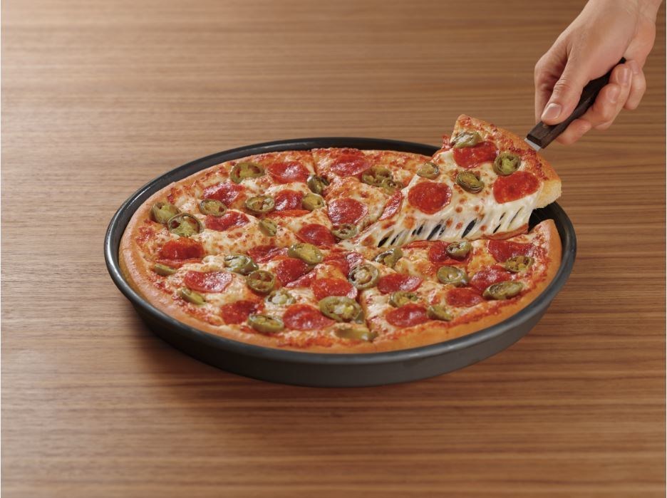 Following a three-year culinary innovation journey, Pizza Hut is now re-launching its beloved Original Pan ® Pizza for the first time since it debuted on menus in 1980. The new-and-improved Original Pan ® Pizza boasts an even crispier golden-brown crust and more flavorful blend of cheese and sauce, offered at an unbeatable price. Following a three-year culinary innovation journey, Pizza Hut is now re-launching its beloved Original Pan ® Pizza for the first time since it debuted on menus in 1980.