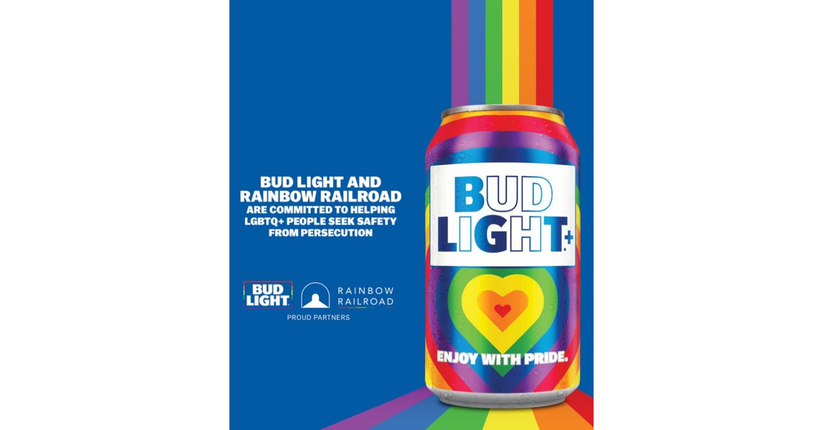 Bud Light Canada Celebrates Pride with LimitedEdition Rainbow Inspired