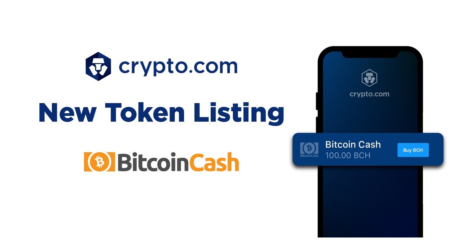 Crypto.com Lists Bitcoin Cash (BCH)