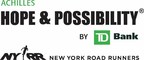 TD Bank to Sponsor the 2019 Achilles Hope &amp; Possibility® 4-mile Road Race in Central Park, New York City