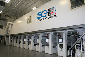 Scientific Games Expands Global Lottery Instant Game Manufacturing Technology In North America And Europe