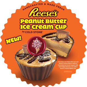 Cold Stone Creamery Introduces New Reese's Peanut Butter Ice Cream Cups