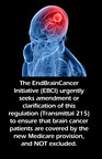 The EndBrainCancer Initiative Urges Immediate ACTION so Brain Cancer Patients are Not Excluded from Medicare Coverage for Genetic Profiling (Next Generation Sequencing-NGS)