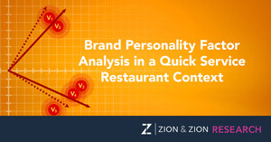 Zion &amp; Zion Conducts Brand Personality Factor Analysis in a Quick Service Restaurant Context