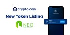 Crypto.com Lists NEO