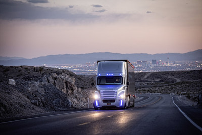 In 2015 Daimler Trucks introduced the Freightliner Inspiration Truck, the first automated truck licensed to operate on U.S. public highways. In 2015 Daimler Trucks introduced the Freightliner Inspiration Truck, the first automated truck licensed to operate on U.S. public highways.