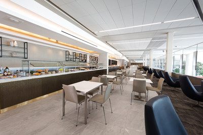New United Club at LaGuardia Airport within the new Terminal B concourse