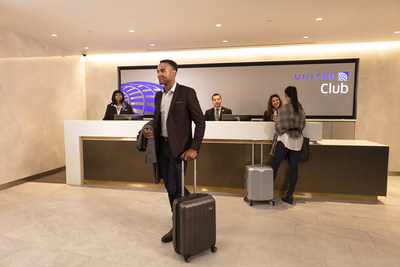 New United Club at LaGuardia Airport within Terminal B new concourse