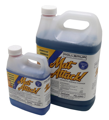 Dollamur's Industry-Leading Sport Surface Cleaner Hits the Market With NEW Trademarked Identity - Mat Attack!