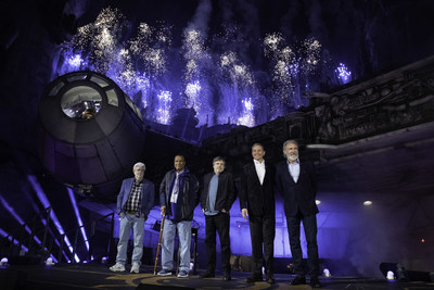The Walt Disney Company celebrated the momentous dedication of Star Wars: Galaxy’s Edge tonight in an epic ceremony at Disneyland Park.