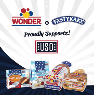 Tastykake® and Wonder® "Deploy the Joy" with a $1 Million Commitment to Support The USO®