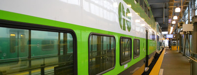 BIC investit 2 milliards de dollars dans l’expansion due service de transport GO (Groupe CNW/Canada Infrastructure Bank)