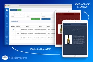 New iPad App for Food and Beverage Professionals Takes Menus from Paper to Fully Digital in Less than an Hour